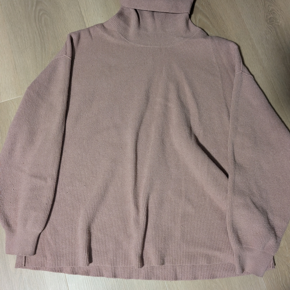 Free People Ribbed Knit Sweater